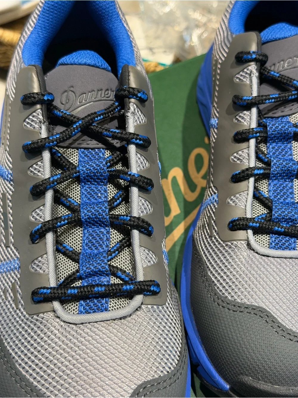 Danner Women's Gray & Blue Trail Sneakers